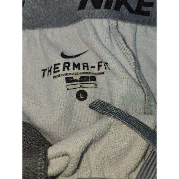 Nike Therma-Fit Mens Gray Athletic Sweatpants Large - Picture 4 of 9